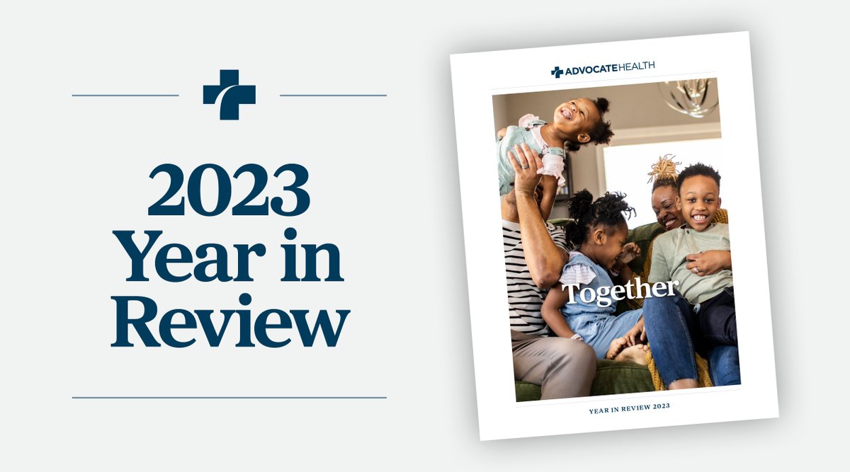 bergerchris's tweet photo. Proud to share Advocate Health's 2023 Year in Review. Take a look at stories that showcase the incredible work our teammates put in, day in and day out, to make a difference in the lives of our patients and communities: https://t.co/7a7ZazT2KR https://t.co/qDRssB4CC6