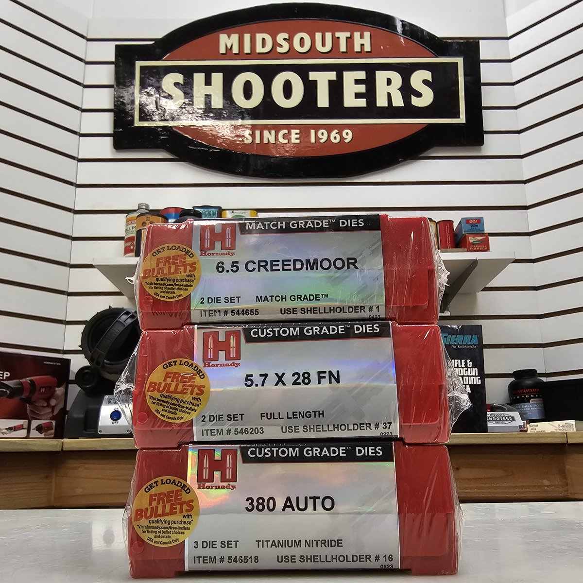 MidsouthShooter's tweet photo. 👉Only a few days left to #getloaded ❗

#loadyourown #hornady #reload #ammunition #customgrade #matchgrade

*NO SALES ON SOCIAL MEDIA* https://t.co/IgHZM08KUB