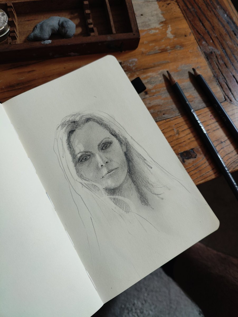 Quick sketch of my wife <a href="/denisefindlay/">Denise Findlay</a>