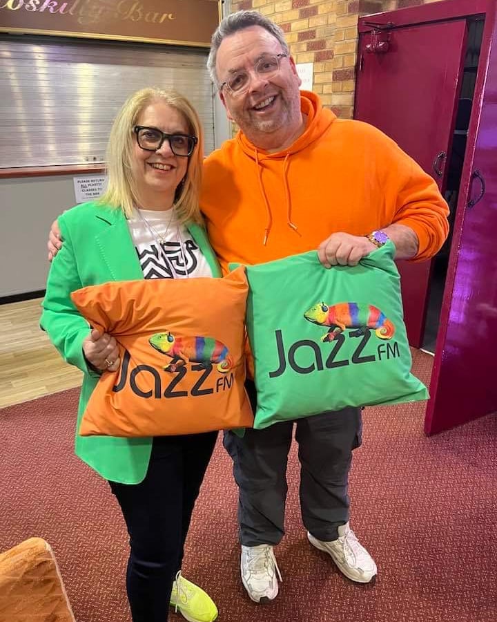 NationalJazzArchive (@jazzarchive) on Twitter photo Fab to hear #JohnAltman 's live Prosecco Breakfast chats toons with top presenter <a href="/RuthYaelFisher/">(((Ruth Fisher)))</a> recorded live at <a href="/JazzWatford/">Watford Jazz Junction</a> in May playing out on <a href="/jazzfm/">Jazz FM</a> this evening!
Musicbiz #Storytelling at its finest! This is why we love jazz radio & community gigs!
<a href="/rufusjunior/">John Altman</a> #jazz Fab to hear #JohnAltman 's live Prosecco Breakfast chats toons with top presenter <a href="/RuthYaelFisher/">(((Ruth Fisher)))</a> recorded live at <a href="/JazzWatford/">Watford Jazz Junction</a> in May playing out on <a href="/jazzfm/">Jazz FM</a> this evening!
Musicbiz #Storytelling at its finest! This is why we love jazz radio & community gigs!
<a href="/rufusjunior/">John Altman</a> #jazz