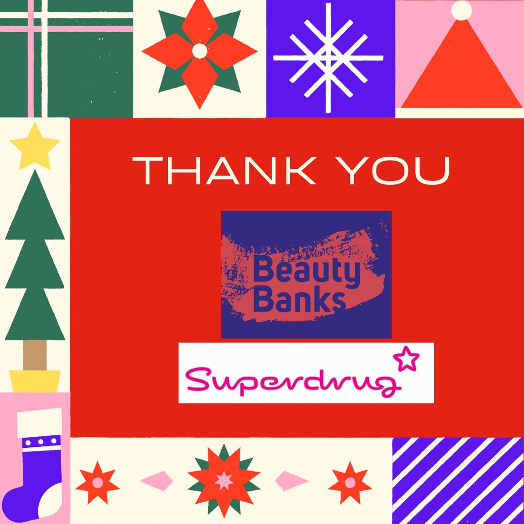 A big thank you to the lovely @Superdrug Above Bar Store team and customers for collecting toiletries via Beauty Banks for our clients. Thank you to our volunteers who collected them for us as well 

#EndHygienePoverty #Thankful #ComunitySupport
