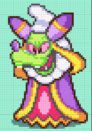 Goofy_Posting's tweet photo. Goofletta

Original sprite: Cackletta
From: Mario &amp; Luigi Superstar Saga
By: AlphaDream https://t.co/uT8Ul74hOa