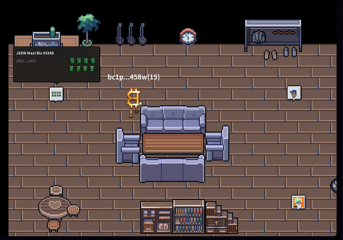 UrbanBor's tweet photo. Pepe 0 showed up on my JSON Maxi Biz in the game! #BitmapLandlords #BITMAP @JSONtoshi #PEPE0
https://t.co/MAQNvrNKBo @XSxulr https://t.co/9zNmZ6Igt5