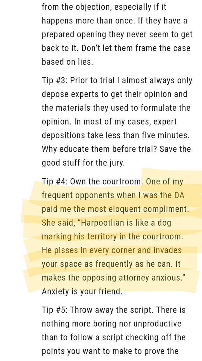 terrificult's tweet image. He didn't come up with that by himself. Someone once said the same about Harpootlian  (see screenshot).