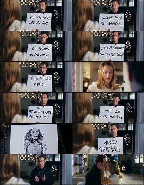 To me you re perfect…. #LoveActually