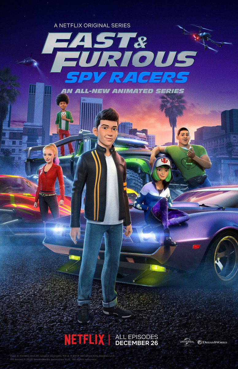 Happy 4th Anniversary to 'Fast & Furious Spy Racers'
#fastandfuriousspyracers 
#Netflix 
#2019