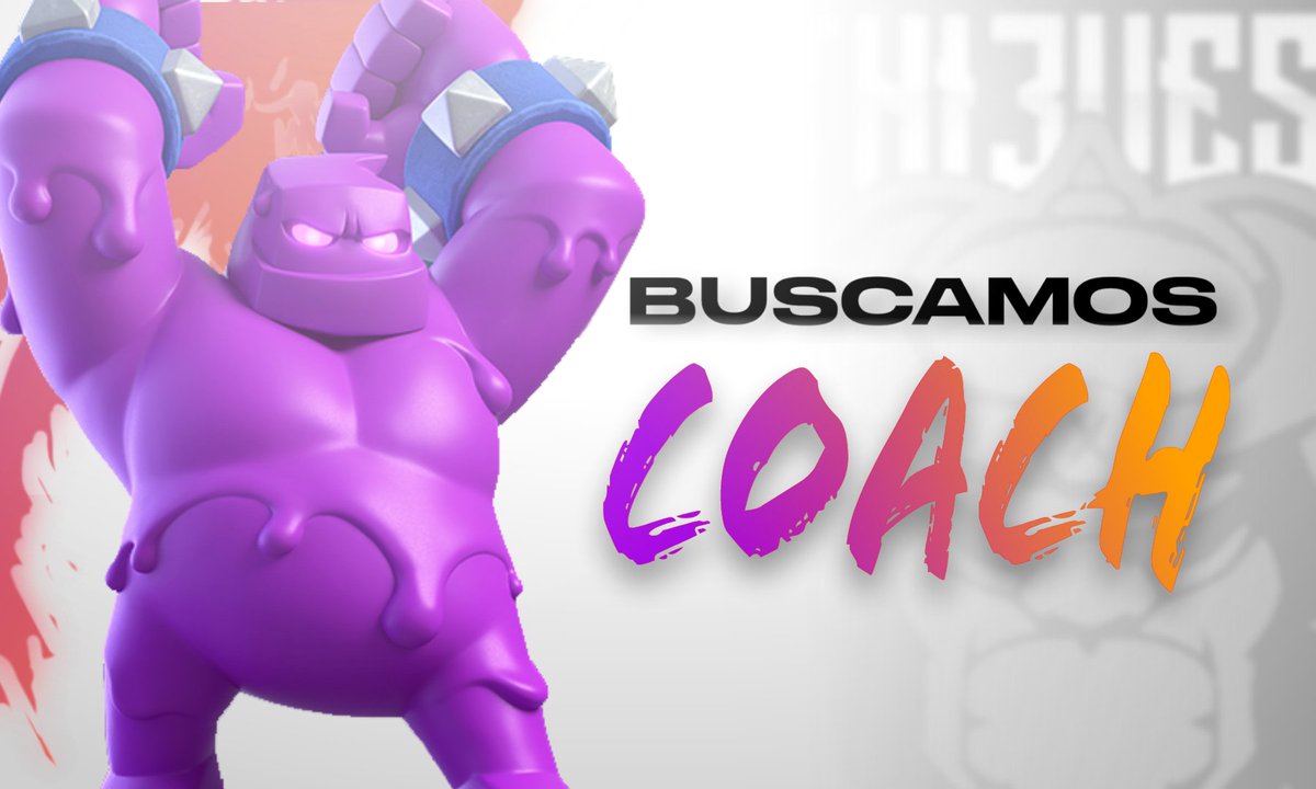 #AlwaysT3X | BUSCAMOS COACH 💜

En Thi3vesX estamos en busca de un coach para elevar nuestro nivel y regresar con todo a la arena ⚔️

Toda la información y requisitos al MD 📨