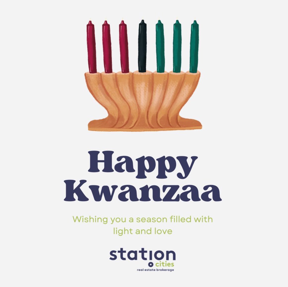 On the first night of Kwanzaa wishing you peace, light, and prosperity.

#gratitude #kwanzaa #relocation  #madeleinepearlgroup #stationcities 
#stationcitieschicago #luxuryrealestate  #chicagorealtor #chicagolandrealtor 
#chicagorealestate #topproducer #chicagolandrealestate
