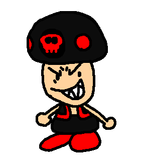 EvilToadstool10's tweet image. Tried to draw myself. What do you guys think?