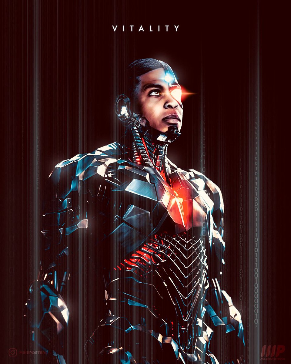 MickaelJournou's tweet image. Day 2: #Cyborg 🦾
My second poster of our #JusticeLeague week! Ray Fisher shines as Victor Stone, embodying a powerful blend of humanity and technology. #snyder #dccomics #DCEU