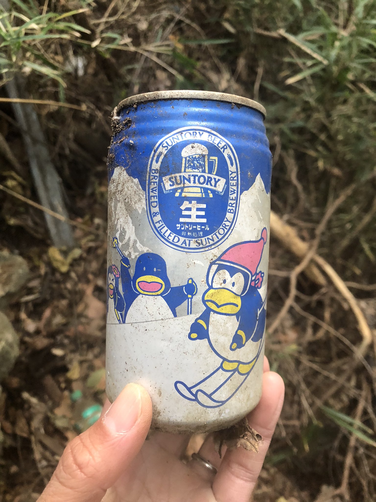 昭和レトロ 当時物 サントリービール SUNTORY パピプペンギンズ