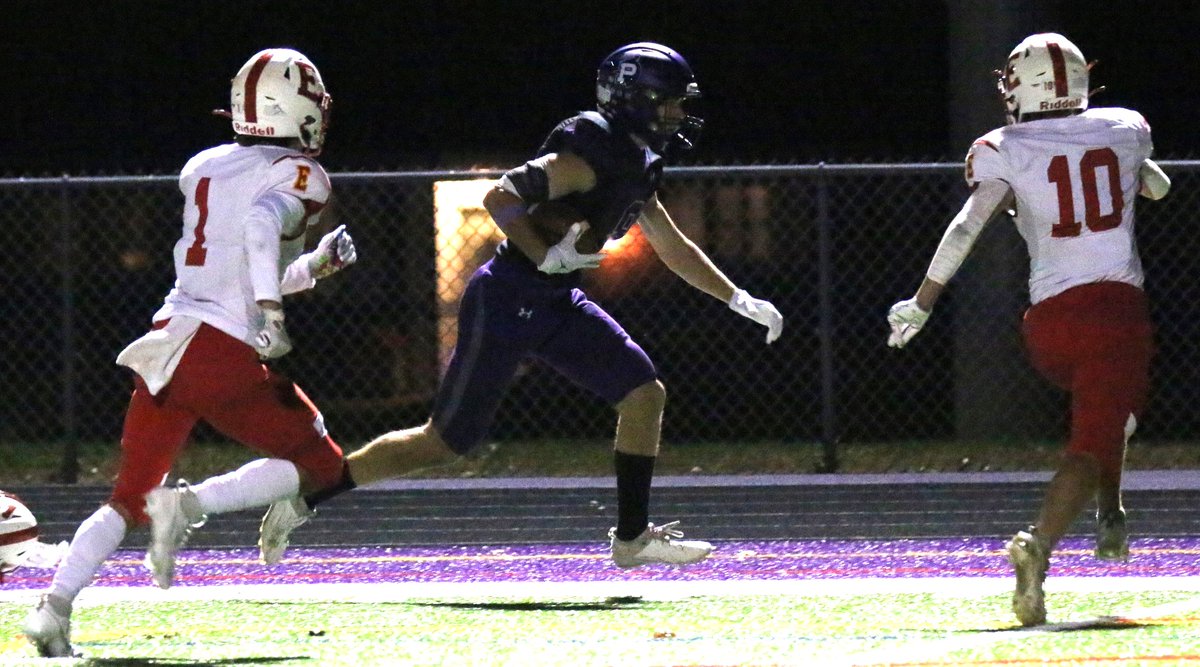 Maxwell Club Mini Max Awardees Andrew Brennan (58) From LaSalle College High School In Action Vs. Saint Joseph's Prep And West Chester East High School's Tyler Wileczek (1) In Action Vs. Phoenixville.
(FILE PHOTOS BY RICK MARTIN)