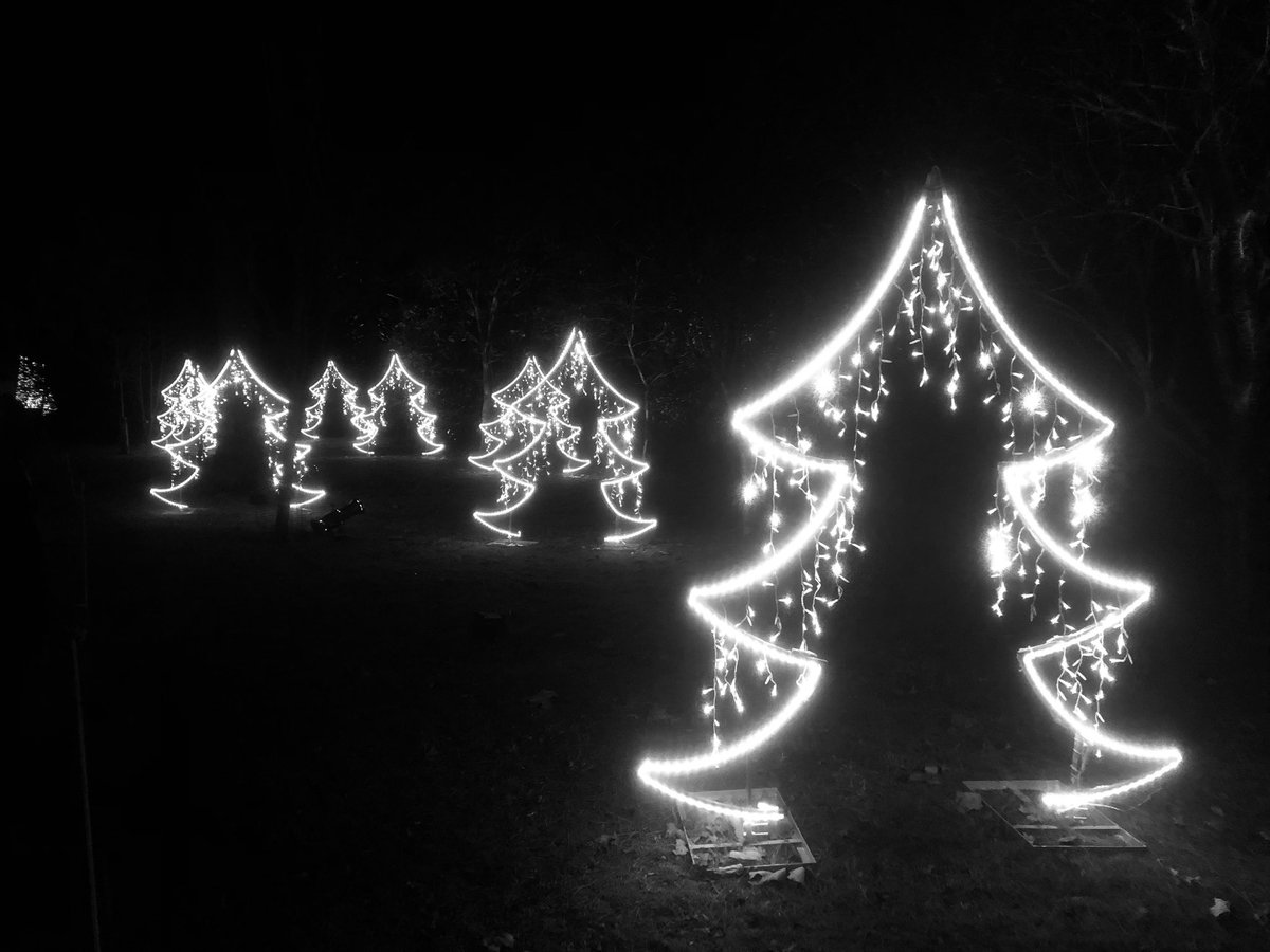 Our turn to visit the Christmas lights @WimpoleEstateNT tonight.