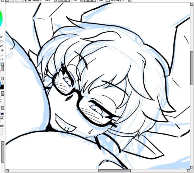 納品期限近いskeb依頼をずっと描いてた…けど、気分転換に描き始めた別の絵の方に興が乗ってしまって本来の作業の進行が止まるというオロカ展開 