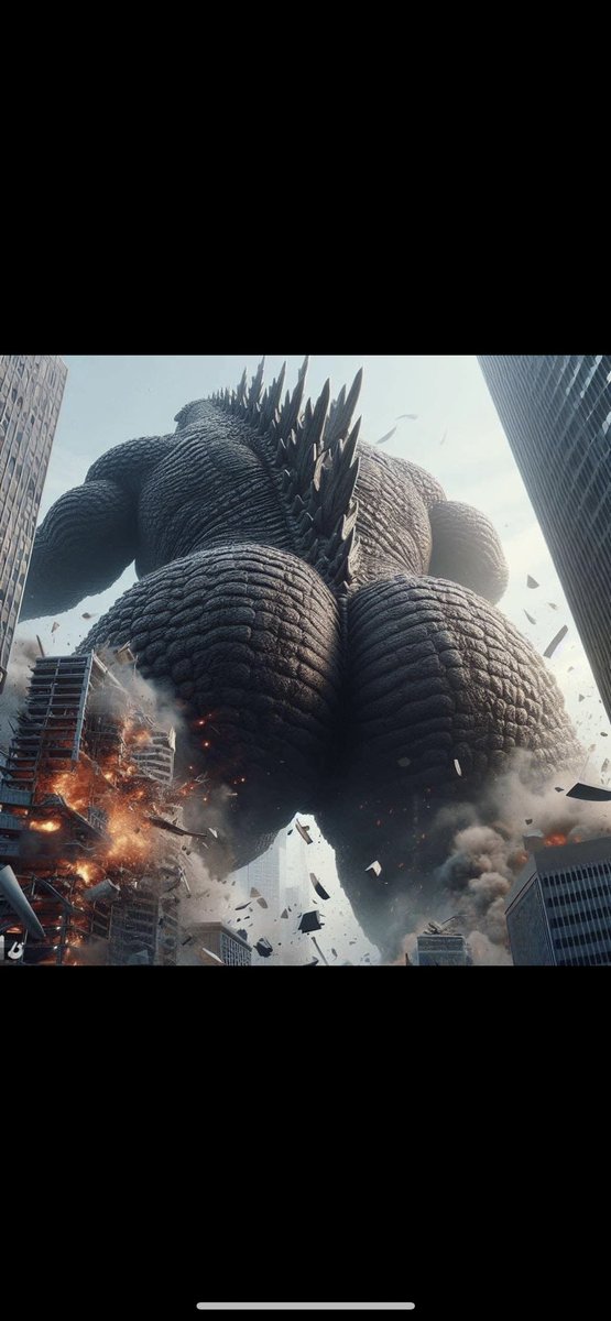 BIGOBISON's tweet photo. Gyattzilla https://t.co/JyYzmomXvp