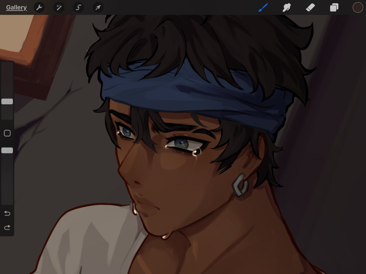 rtr07k's tweet photo. Wip #IdentityVfanart #GanjiGupta https://t.co/qdsCwsMXjs