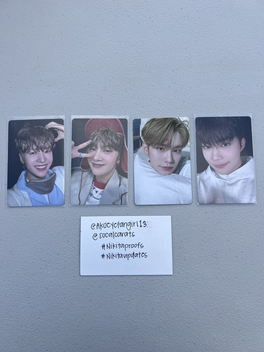 akoeyefangirl13's tweet photo. WTS Zerobaseone Melting Point Mystery version

$6 each
Tracked - add $3

Matthew Taerae Gunwook https://t.co/coDvmUeA6A