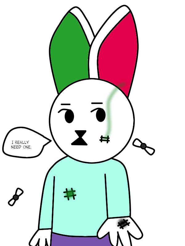 foxkehfan2328's tweet photo. Parabbit TOTALLY needs to take a bath. #mascotverse #nagano1998 #parabbit #paralympicmascots https://t.co/ezdyIzDtXo