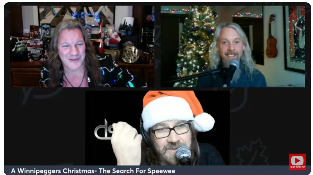 lovelydream5236's tweet photo. @IAmJericho @dspivakproject & #Rybo kicking ass with the #SearchforSpeewee #Winnipeggers! AMAZING SHOW GUYS! Plus Chris trolling us at the end about when we'd see Winnipeggers again....17 what Chris? LOL! https://t.co/B5R4QM7twE