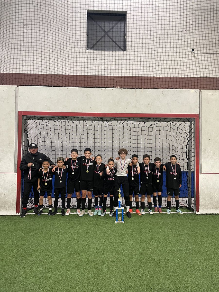 TTChristmasCup's tweet photo. Elite Academy are your 2012B Premier Champions beating San Juan in a hard fought final #christmascup https://t.co/ExMOMBFi52