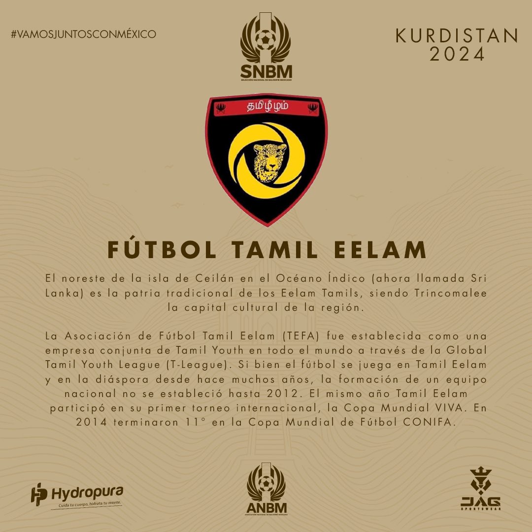Oficial_ANBM's tweet photo. ✨ Conociendo a los participantes del Mundial Kurdistán 2024 ✨

#VamosJuntosConMéxico

#ANBM #Conifa #SNBM #YoConBalompié https://t.co/V0yIeA74Pa