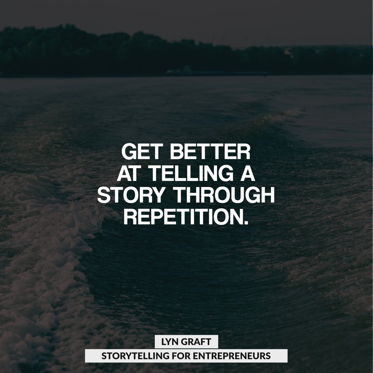 storytelling4E's tweet image. Repetition is the mother of mastery in storytelling. Practice makes perfect!
#storytelling #FounderStories #founderproblems #Repetition