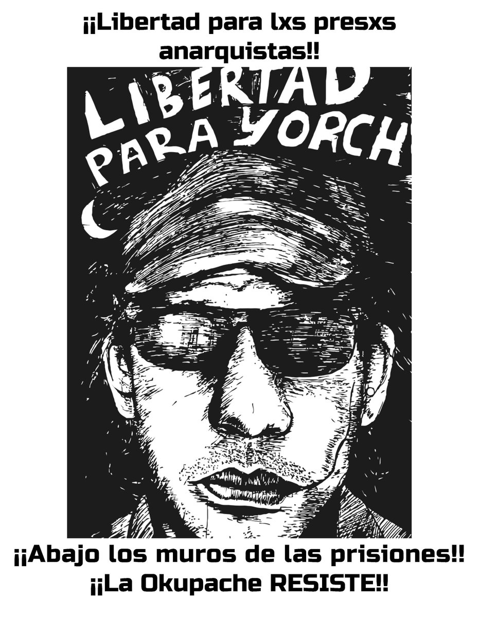 ¡¡Libertad para lxs presxs anarquistas!!
¡¡Abajo los muros de las prisiones!!
¡¡La <a href="/okupache/">OkupaChe</a>  resiste!!

¡¡Libertad para nuestro compañero Yorch!!

Alto a la guerra sucia en la UNAM!

4 doritos (rectores)) después, aquí seguimos

No nos rendimos, no nos vendemos, no traicionamos!