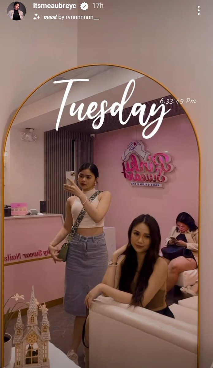 LoveBreyOFC's tweet photo. [INSTAGRAM] @.Itsmeaubreyc's IG stories update 

#AubreyCaraan https://t.co/Dp1b7eLjZQ