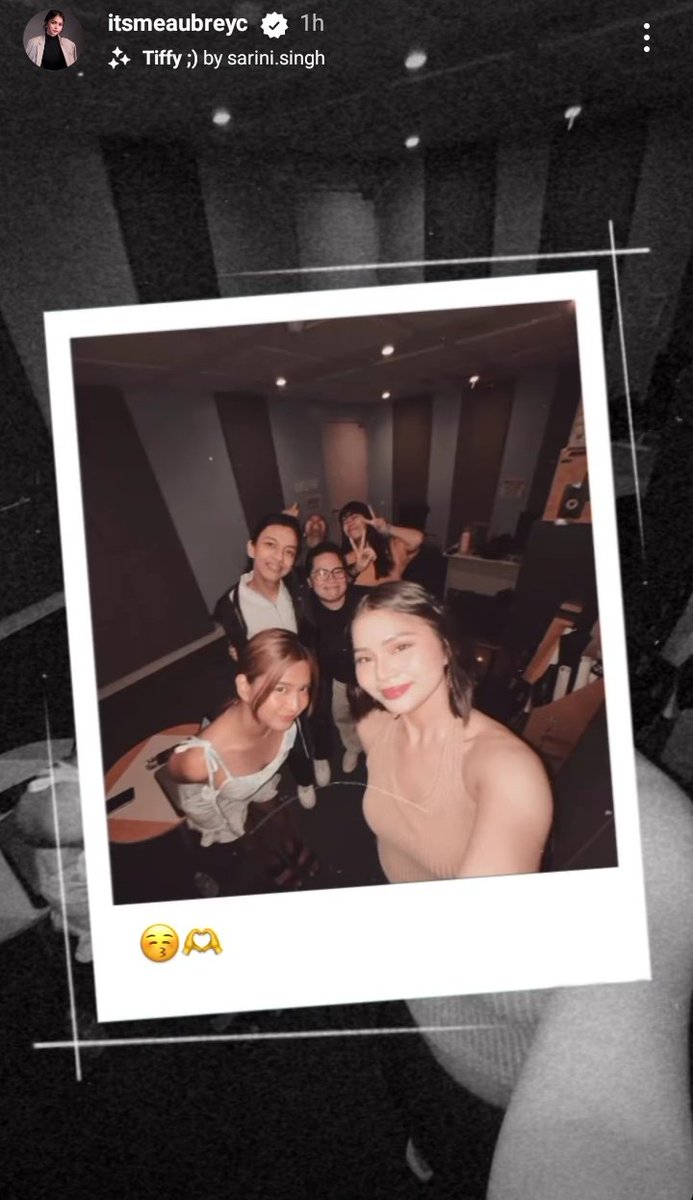 LoveBreyOFC's tweet photo. [INSTAGRAM] @.Itsmeaubreyc's IG stories update 

#AubreyCaraan https://t.co/Dp1b7eLjZQ