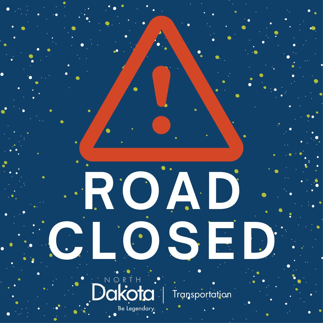ROAD CLOSURE: I-29 is closed from Fargo to Grand Forks due to icy road conditions making travel extremely hazardous. Hoping for some sun tomorrow. Until then, stay home and stay safe. #NDRoads #ndwx #KnowBeforeYouGo by visiting travel.dot.nd.gov.