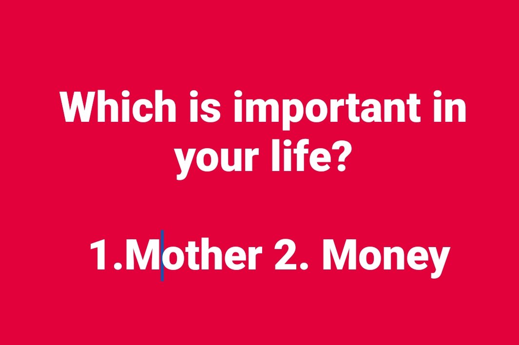 Comment
#mother
#MoneyMakingMachine