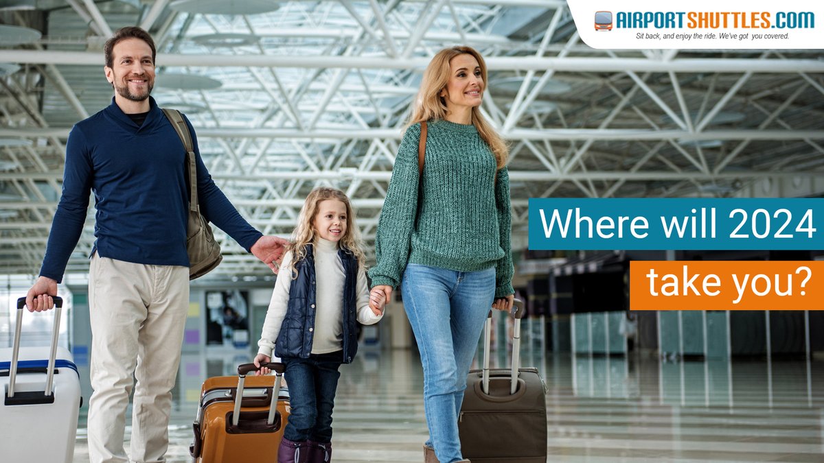 It's time to start thinking about your 2024 travel plans.
On airportshuttles.com, you have access to a wide choice of providers with over 3,700 transfer companies around the world, operating from more than 1,600 airports.
Book your ride today!
#Travel
#AirportShuttles
#2024