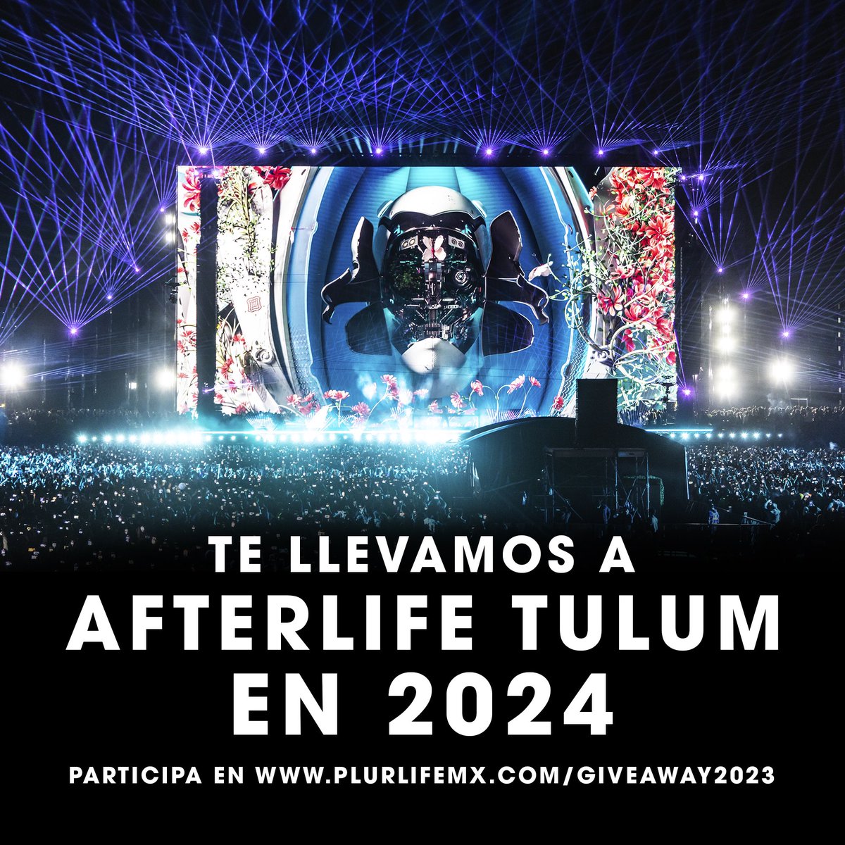 plur_lifemx2's tweet photo. FELIZ AÑO NUEVO FAMILIA! 

El equipo de PLUR LIFE quiere agradecerte por todo el apoyo este 2023 y para celebrarlo, te llevaremos COMPLETAMENTE GRATIS a Afterlife Tulum 2024 🤩

Toda la información de la dinámica la puedes encontrar aquí: 
https://t.co/GUxEzpMDr4

Mucha suerte y NOS VEMOS EN LA JUNGLA 🍃