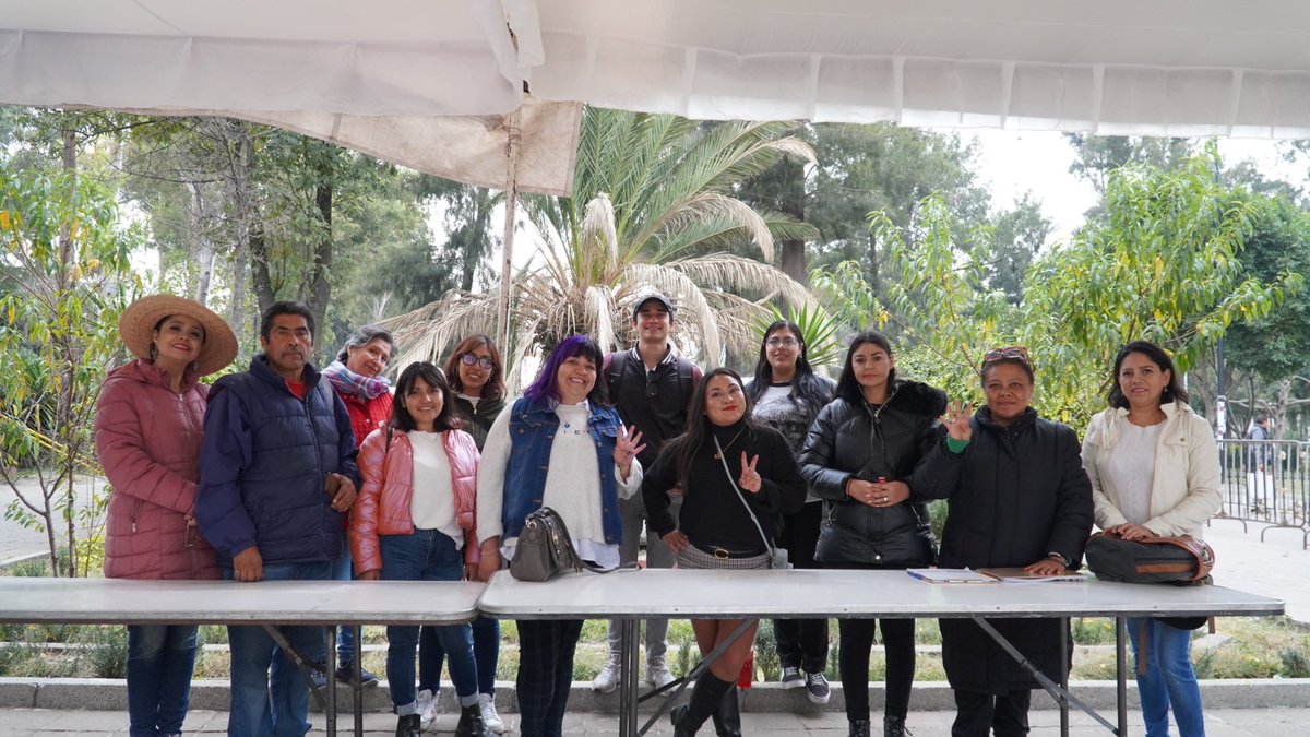 Hoy acompañamos a la Dra. Claudia Sheinbaum y Clara Brugada en el  encuentro con militantes en la alcaldía GAM 

¡Es un honor estar con Claudia hoy!

Con unidad y movilización seguimos avanzando.