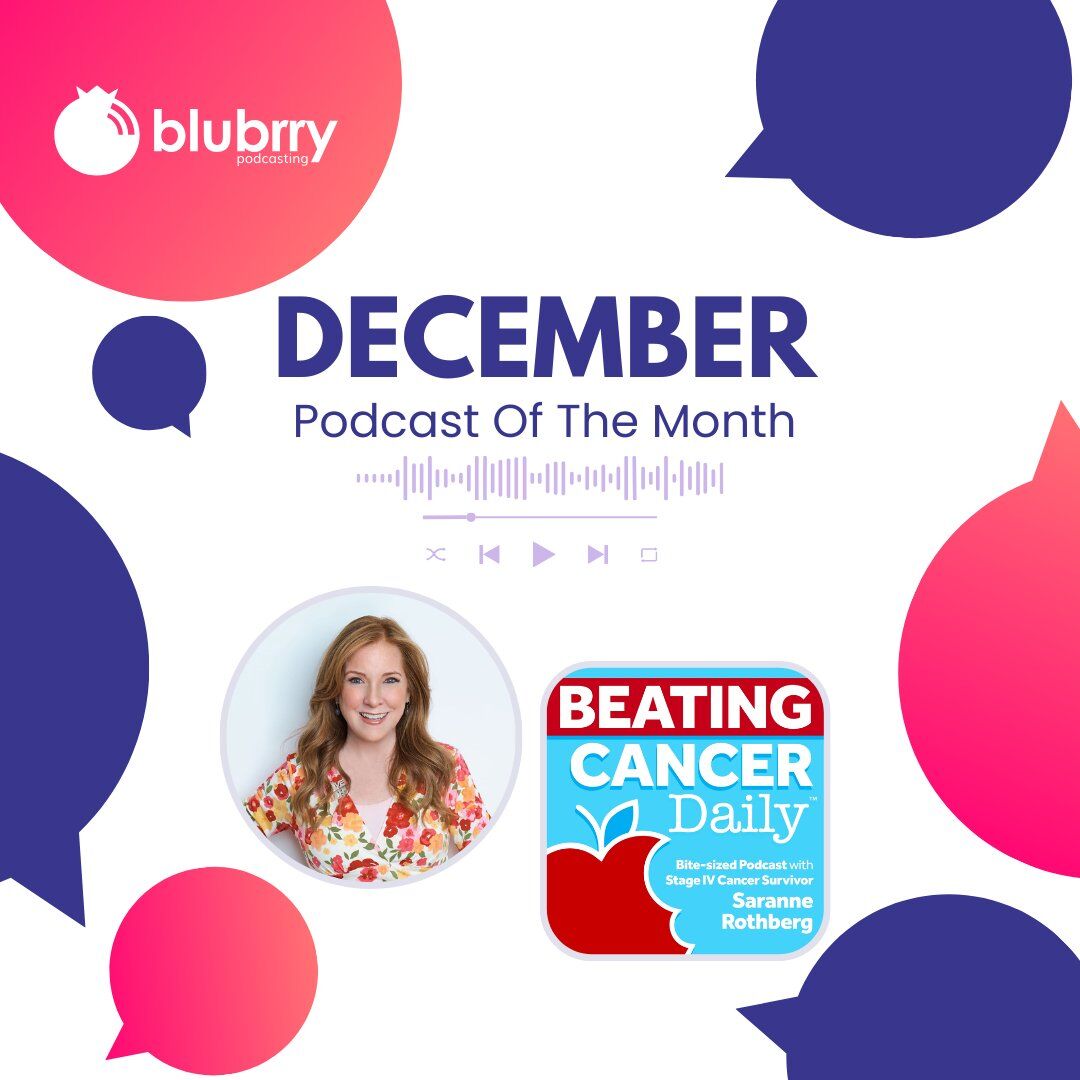 blubrry's tweet photo. Blubrry is honored to showcase @sarannelive's podcast, Beating Cancer Daily. @comedycures
Listen wherever you listen to podcasts: https://t.co/kmWHjKRdgW.
#blubrry #hostedbyblubrry #podcastofthemonth #podcasting #BeatingCancerDaily https://t.co/sK6ZDV0uym