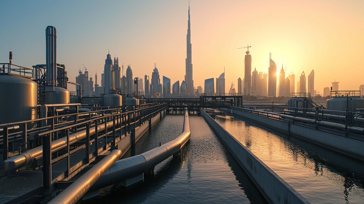 A fictional future Dubai as imagined by Midjourney