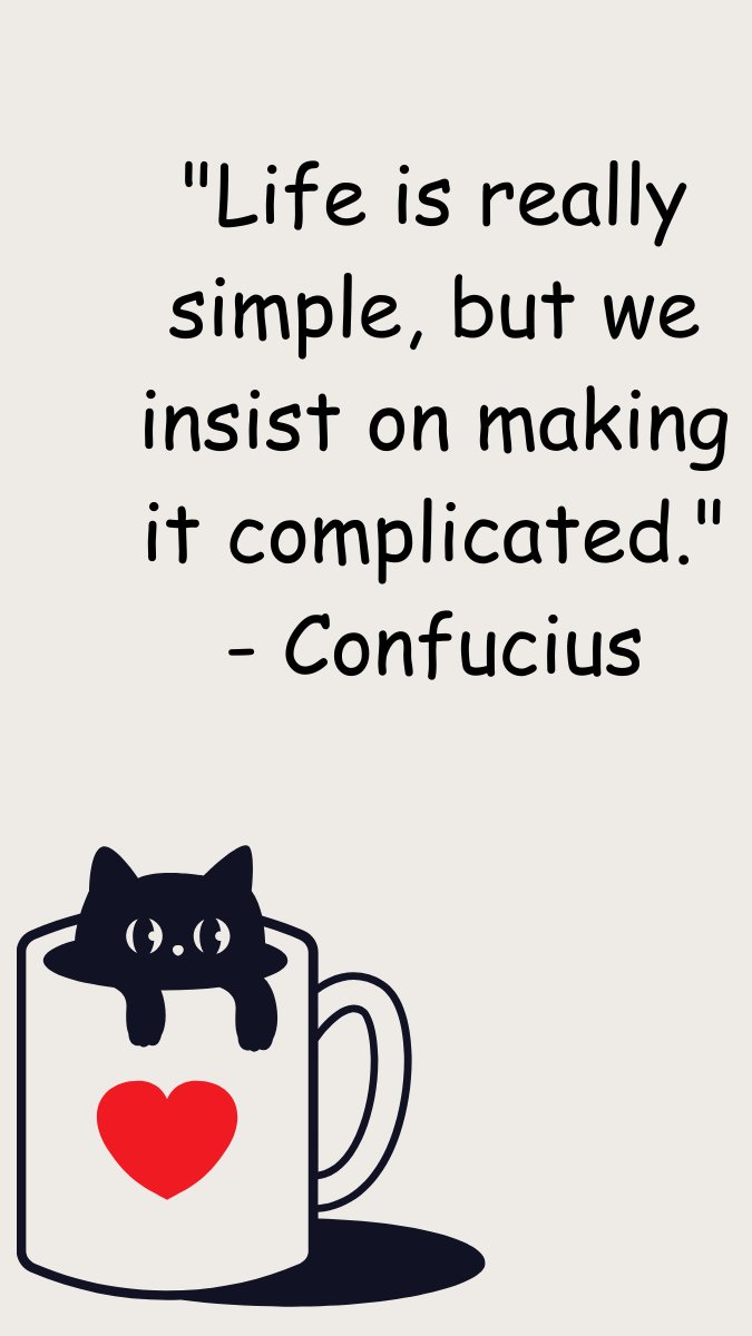 CoffeeCatShop's tweet photo. Indeed...Why complicate things when you can just enjoy a warm spot, a good nap, and a delightful cup of coffee? ๐พโ
#CoffeeCat #SimpleJoys #LifeWisdom #CoffeeLove #PawsAndCaffeine #EmbraceSimplicity #CozyMoments #CatWisdom #RelaxationMode #ChillVibes #ContentmentGoals https://t.co/KZ2gamIoAC