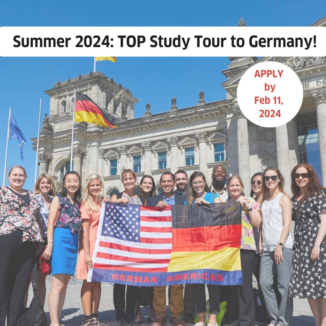 Calling all US 🇺🇸 and Canadian 🇨🇦 #socialstudies and #STEM teachers! 📚 Dive into a two-week, fully funded #TOPstudytour of contemporary #Germany with <a href="/TOPTeachGermany/">TOP</a>. City tours, engaging lectures, and school visits await! Apply by Feb 11! 
👉 buff.ly/48ifu9h 
#sschat