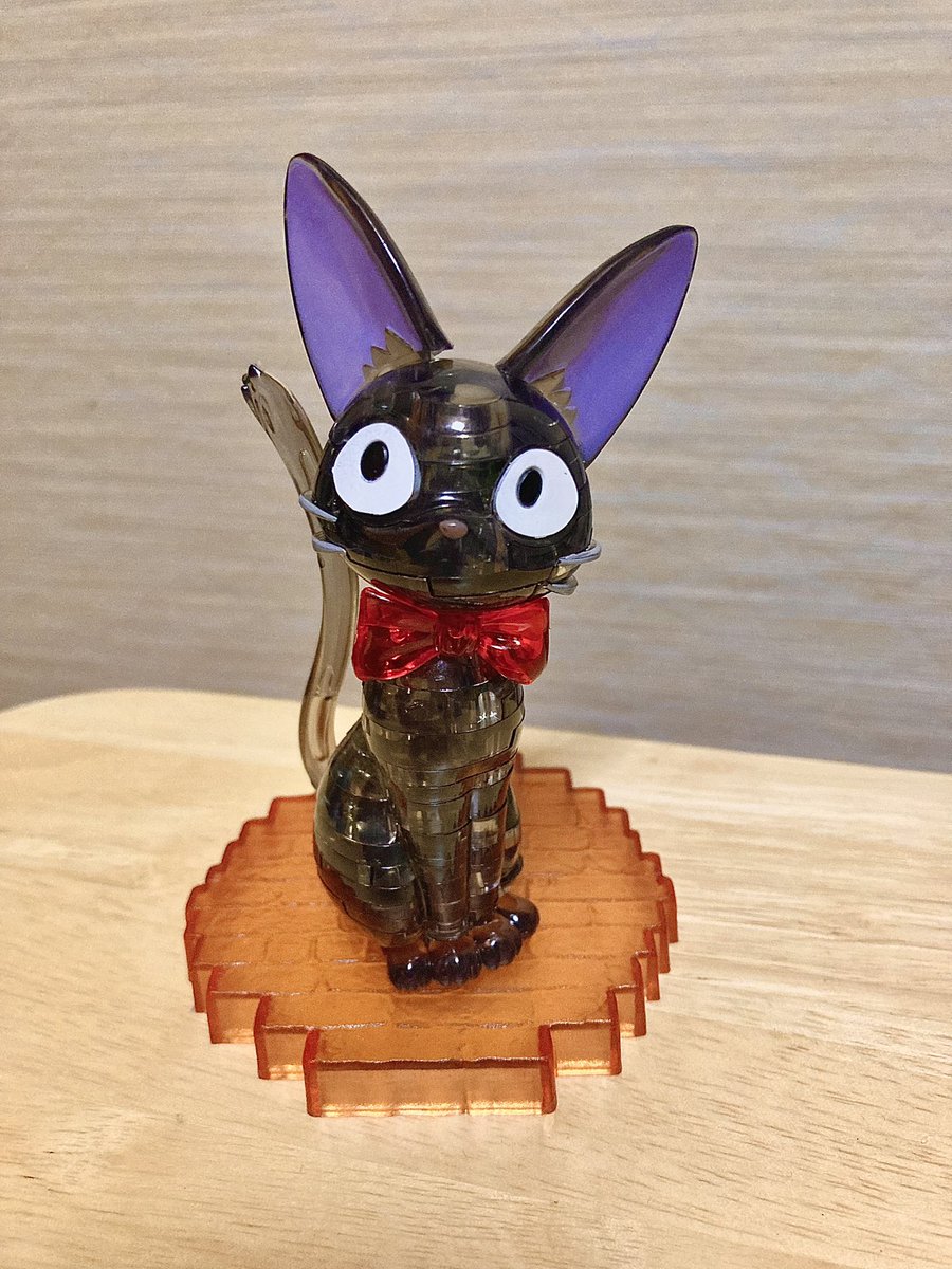 ジジやっと完成しました🐈‍⬛