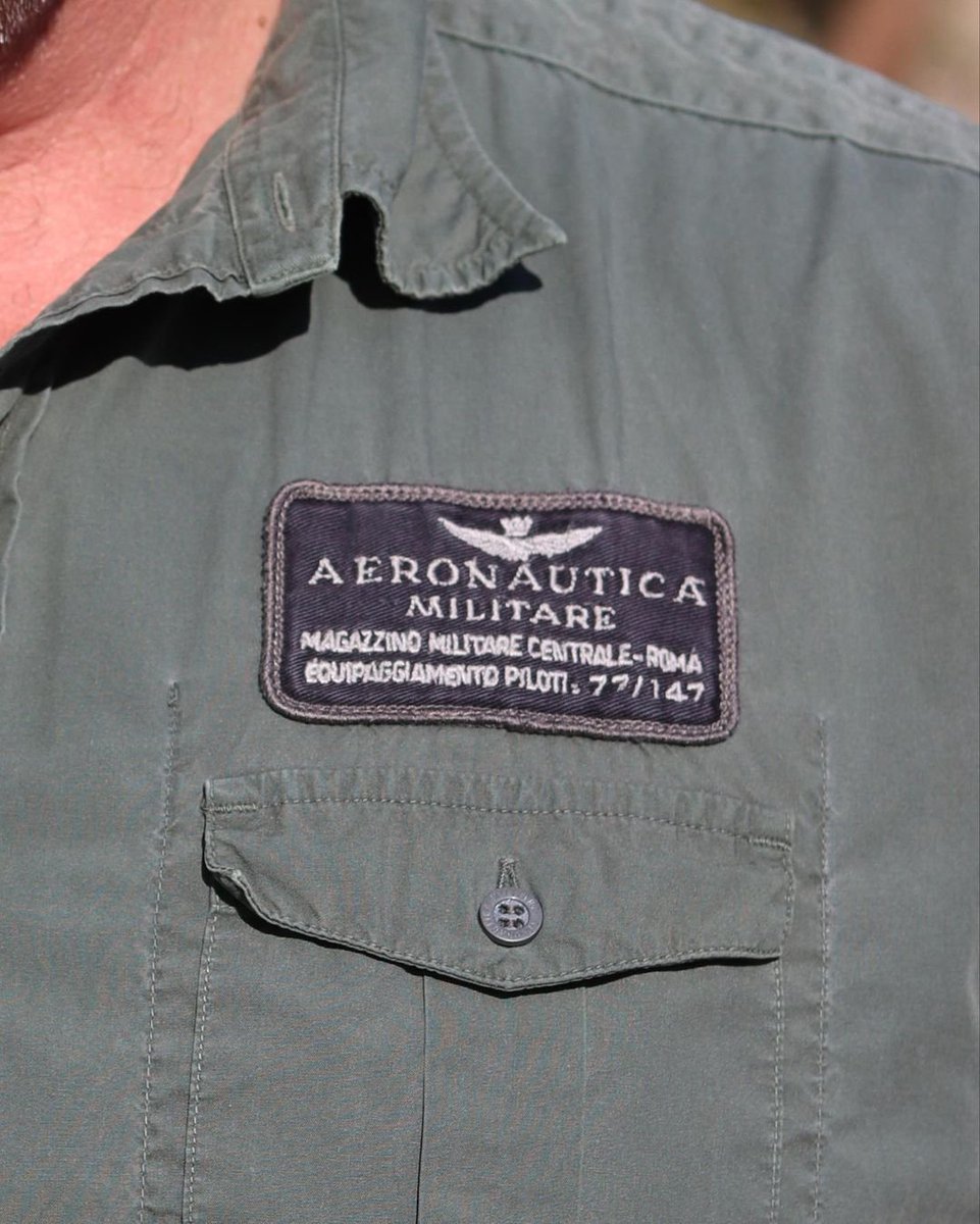 Short sleeves.... Military style.

I am not a fan of short sleeves shirt but there are exception's and this shirt is one. A military inspired shirt from <a href="/aeronautica/">Yaroslav Davydkin</a>.millitare in olive green and a pair of dockers with a leather belt.