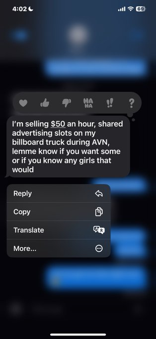 ⚠️ AVN ADVERTISING 👇  My friend owns the biggest billboard truck in Vegas + lots of the billboards around