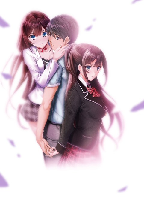 12月22日にWaffle様より発売された18金ゲーム「妹と彼女 それぞれの選択」の原画を担当させていただきました。ぜひよろしくお願いいたします! 