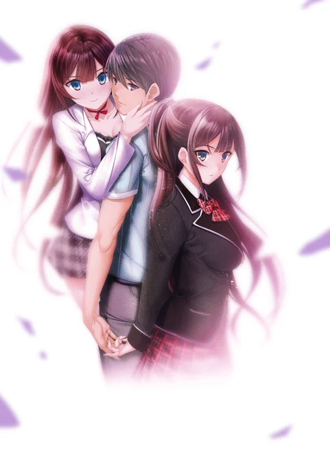12月22日にWaffle様より発売された18金ゲーム「妹と彼女 それぞれの選択」の原画を担当させていただきました。ぜひよろしくお願いいたします! 