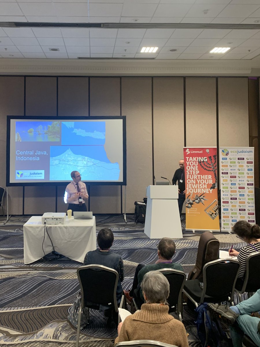 ecojudaism's tweet photo. "Orthodox Jews, Masorti Jews, Progressive Jews, Sephardic Jews and all kinds of Jews live on the same planet... We are required as Jews to repair the world.”

Thank you to those who attended EcoJudaism's session at @limmud Festival 2023! https://t.co/f5RcJzOpak