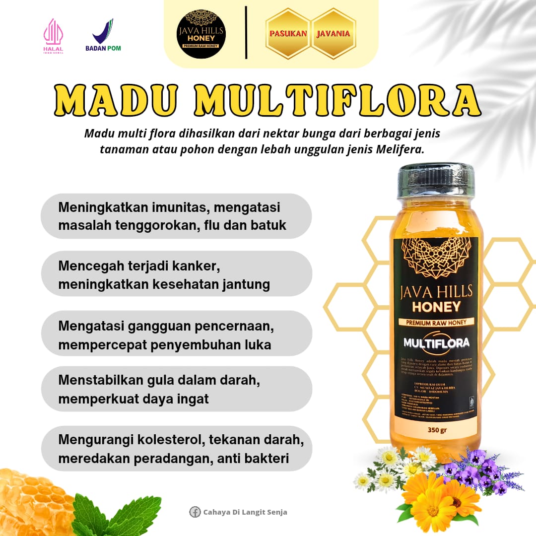 javanesindo's tweet photo. Madu Multiflora (Murni)
Madu Murni dari beragam nektar bunga, atasi masalah tenggorokan, flu, batuk, pilek, imunitas, jantung, ginjal, kanker, pencernaan, luka, diabetes, stroke, kolesterol, hipertensi, radang
#MaduMultiflora #MaduMurni
βWA di bio https://t.co/FWdZTLq3Zr https://t.co/LHCNZxAGjN