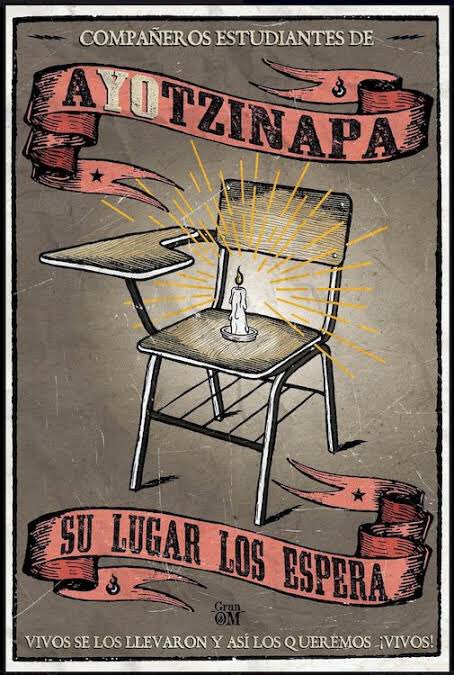 #AyotzinapaNiPerdónNiOlvido