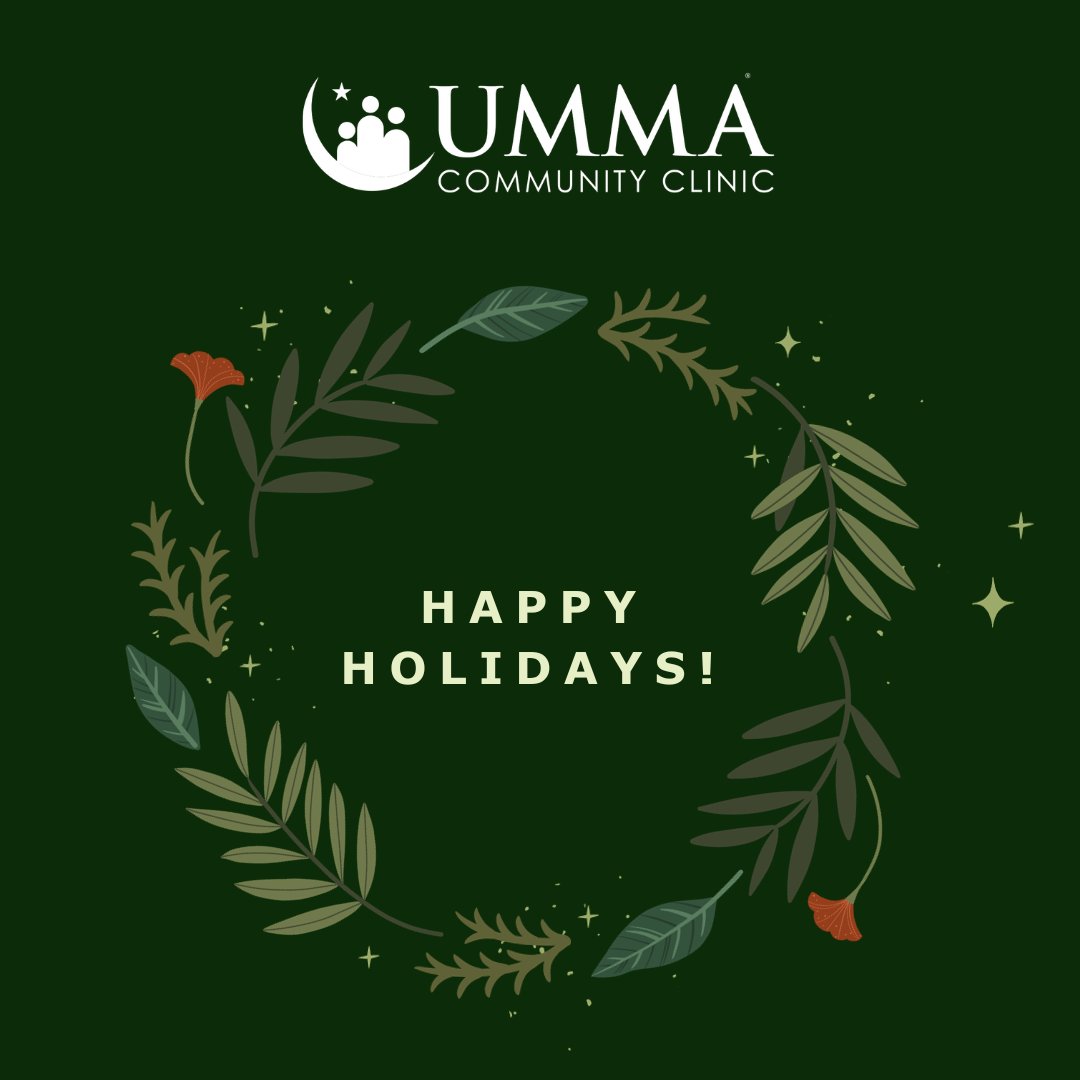 Happy Holidays from us to you! We hope you are enjoying the end of the year.