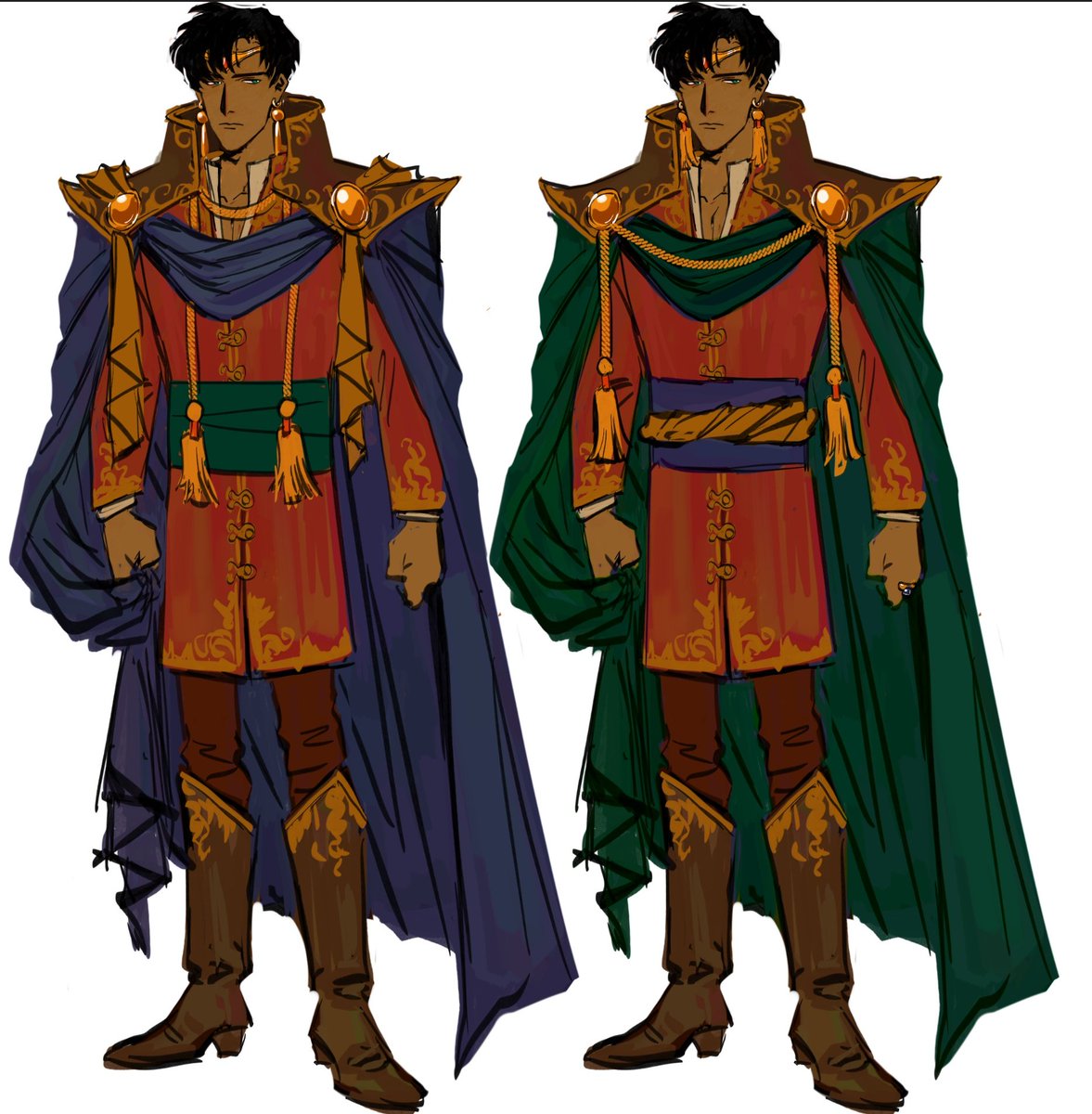 Watching thr Lodoss War series and missing all my 80s/90s high fantasy anime boys from Gilded Kingdom