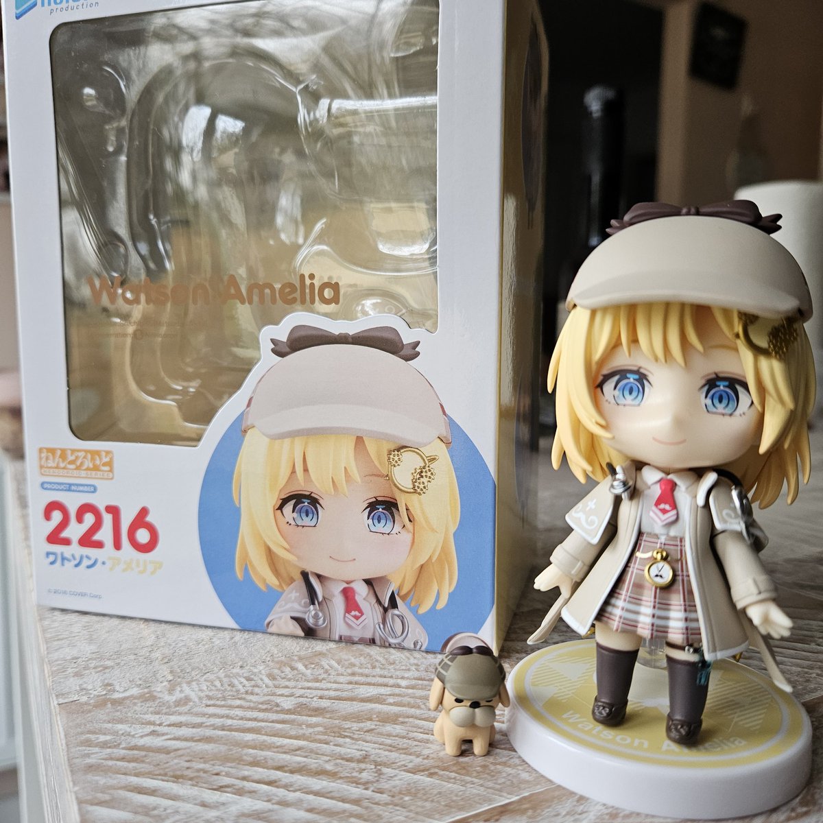 WunderRiKU's tweet photo. Look who I found in my Christmas stocking 🔎

Ame Nendoroid was a surprise gift my from parents (they got one for themselves too hehe)

Crazy to think ChikuTaku will be 1 year old in a few weeks!

Happy Holidays 🎄
#watsonamelia #ameliawatson #hololive #hololiveEnglish https://t.co/7sIEecNzUs