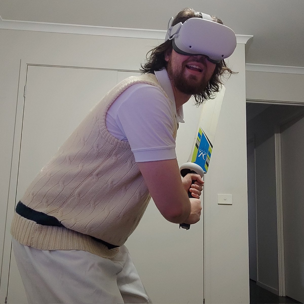 StriderBytes's tweet photo. Australia made 187 runs on the Boxing Day test, can I beat them?

Streaming VR cricket now at https://t.co/28eiXHiNgL https://t.co/94MSYBiiSQ